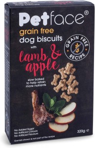Petface Grain Free Dog Biscuits Lamb And Apple